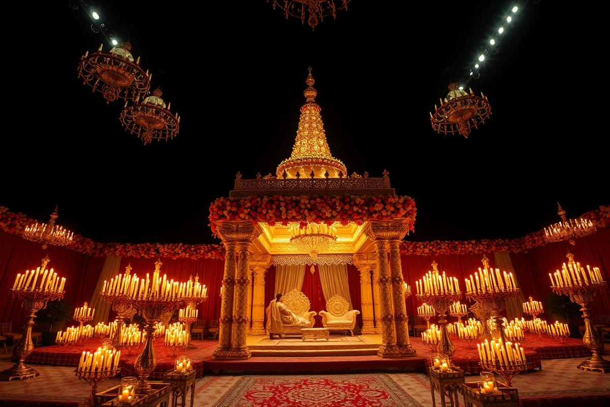 Mandap by Candlelight